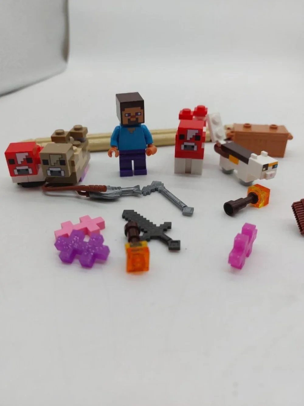 Lego Minecraft Minifigure Steve Pieces And Parts